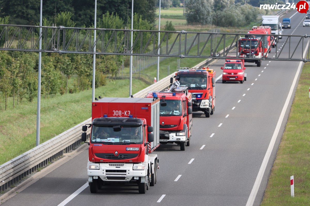 Wielkopolscy strażacy wracają S5 