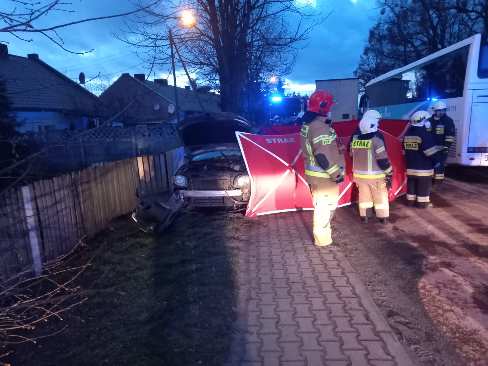 Wypadek w miejscowości Nowa Wieś pod Wronkami