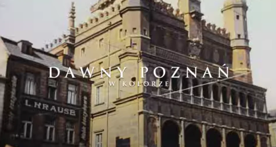 Tak wyglądał Poznań w 1929 roku. Zobacz film "Bimba na Trakcie" w kolorze - Zdjęcie główne