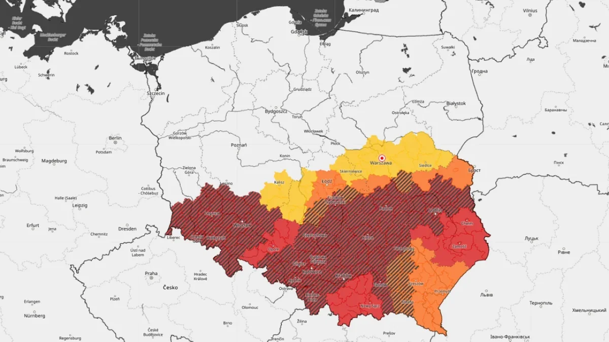 Dla Wielkopolski odwołano alert o ulewach, ale dla kilku powiatów jest nowe ostrzeżenie - Zdjęcie główne