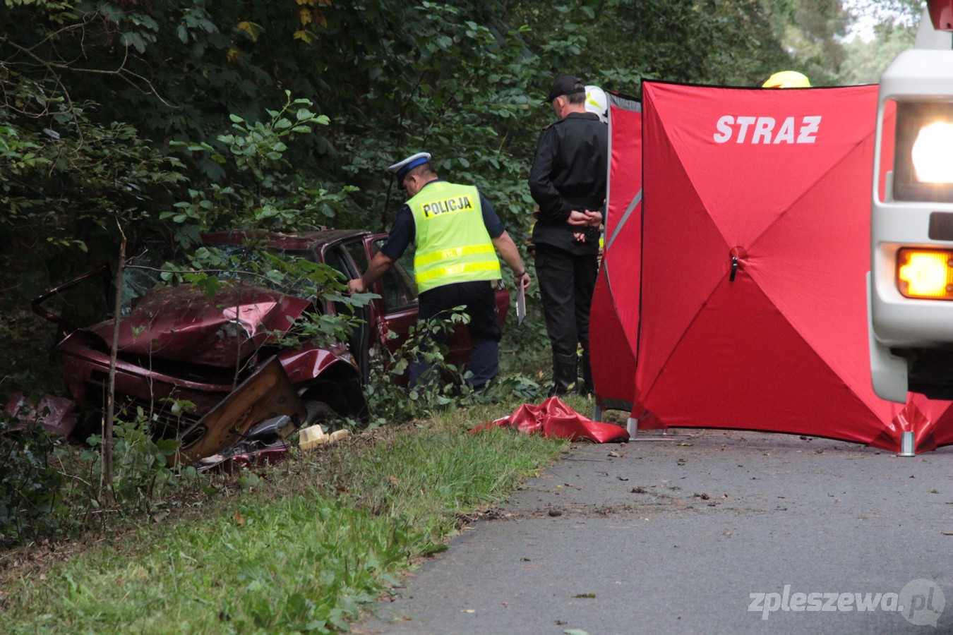 Tragedia na drodze. Nie żyje 21-letni kierowca 