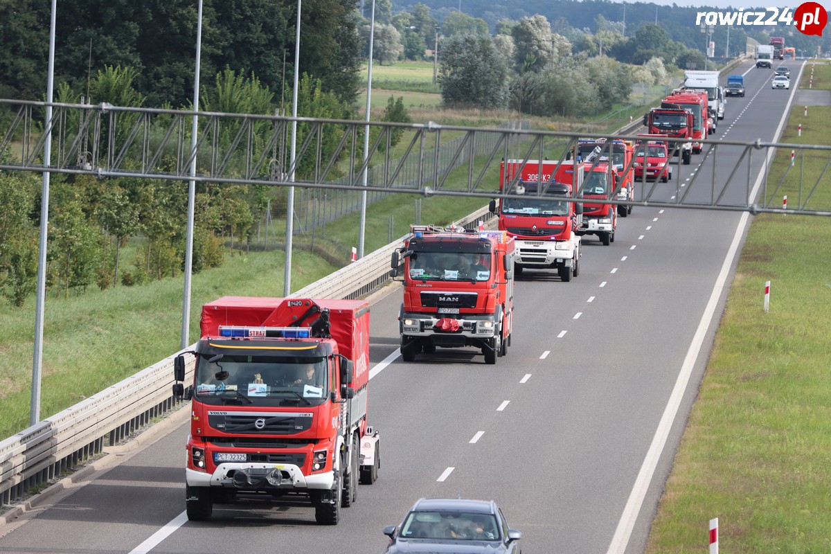 Wielkopolscy strażacy wracają S5 