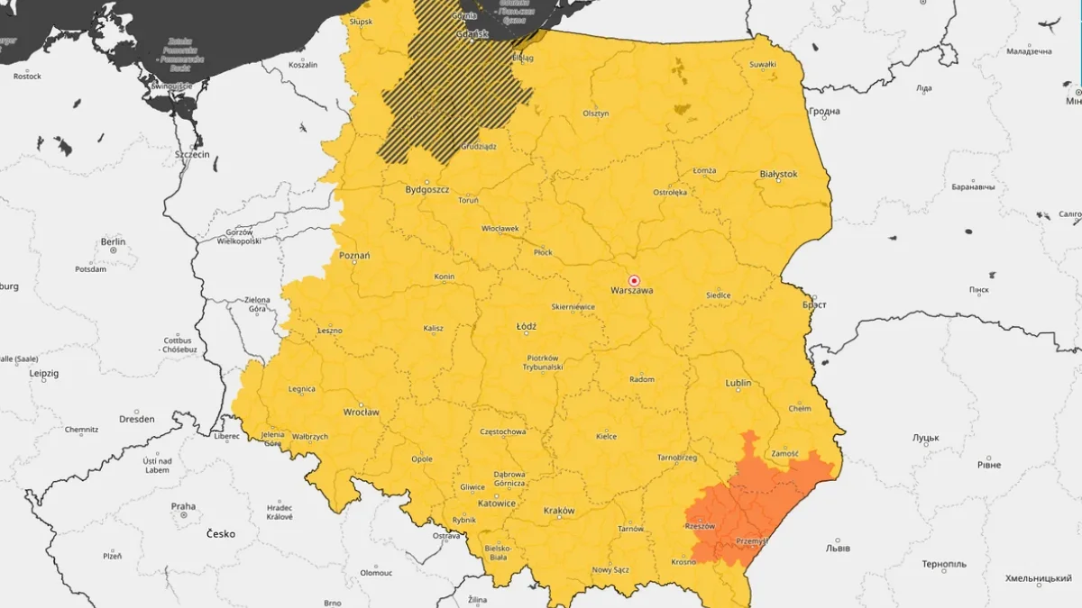 Silny wiatr w Wielkopolsce. IMGW wydało ostrzeżenie! - Zdjęcie główne