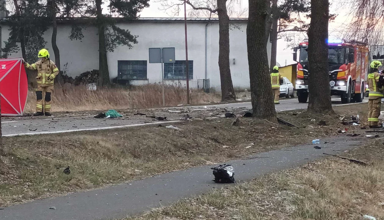 Wypadek śmiertelny w Odolanowie. Nie żyją dwie osoby - Zdjęcie główne