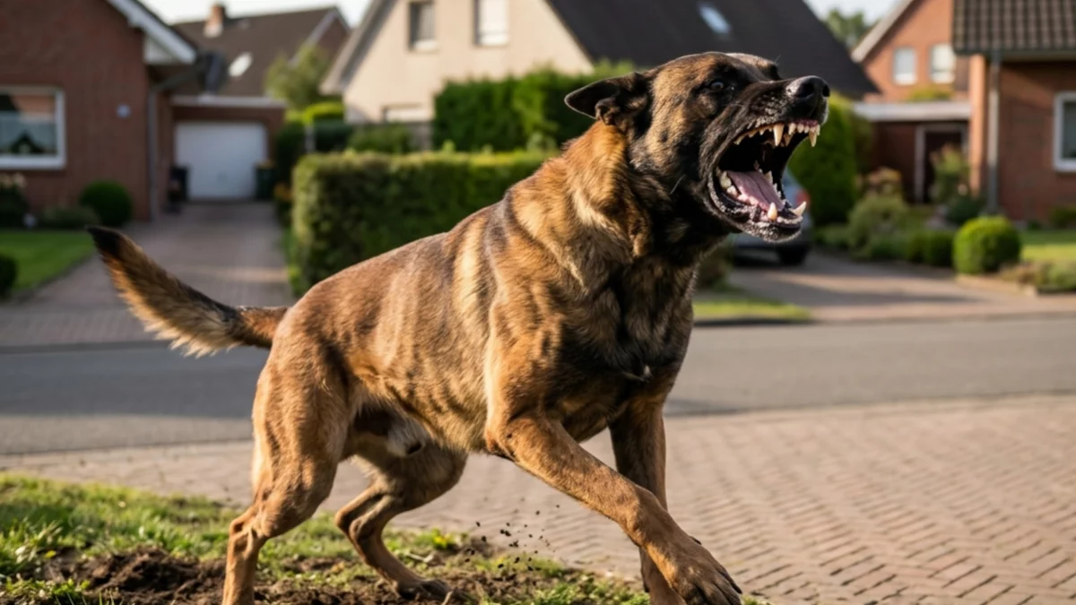 Brutalny atak owczarka belgijskiego na kobietę